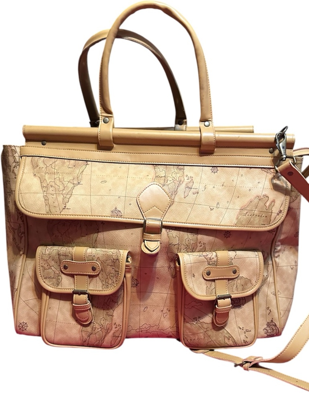 Huge VTG map bag